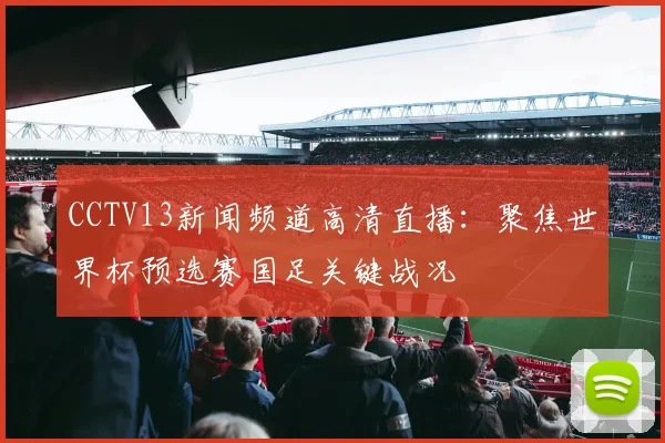 CCTV13新闻频道高清直播：聚焦世界杯预选赛国足关键战况